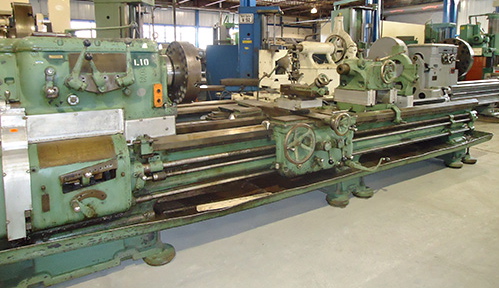 40" x 144" AXEISON ... LATHE 2-1/4" SPINDLE HOLE